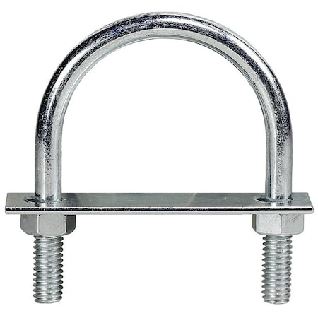 L.H. DOTTIE L.H. Dottie 5/16''-18 x 2'' (Pipe Size) U-Bolt w/ Strap & Hex Nuts, 25PK U200